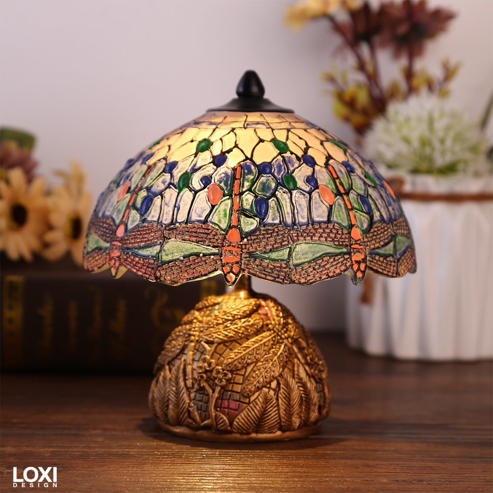 LoxiDesign Tiffany Dragonfly Lamp