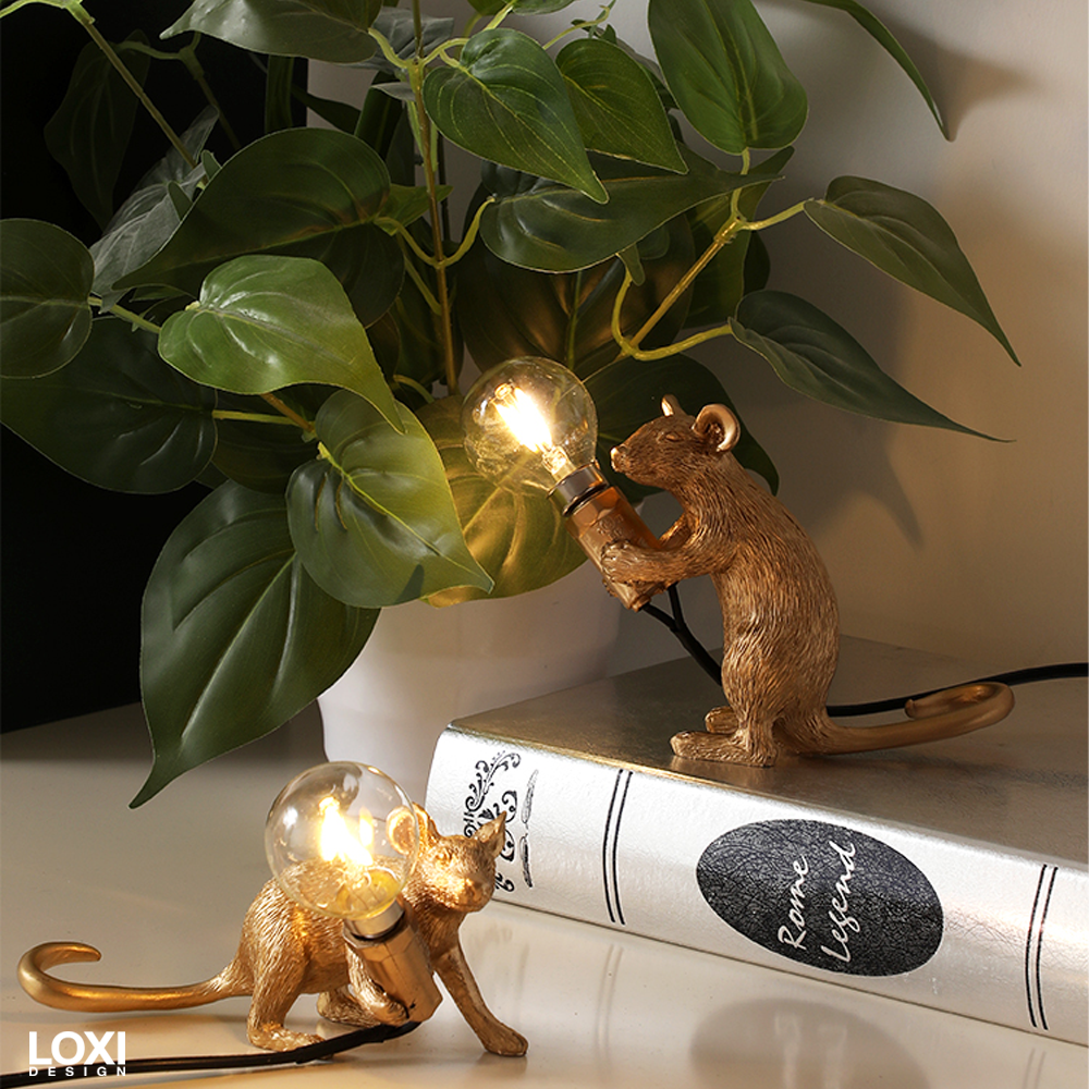 LoxiDesign™ Nordic Mouse Lamp