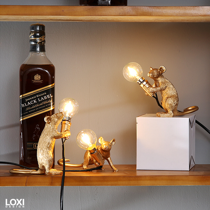 LoxiDesign™ Nordic Mouse Lamp