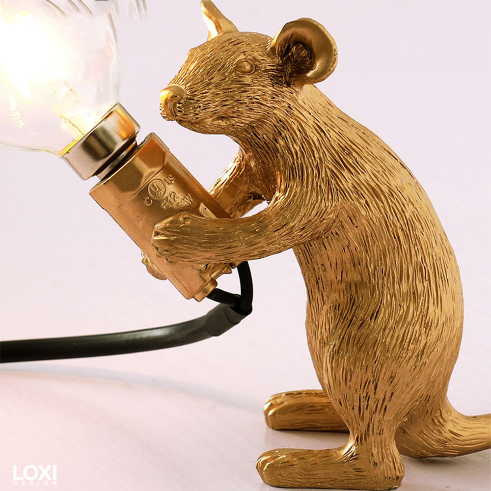 LoxiDesign™ Nordic Mouse Lamp