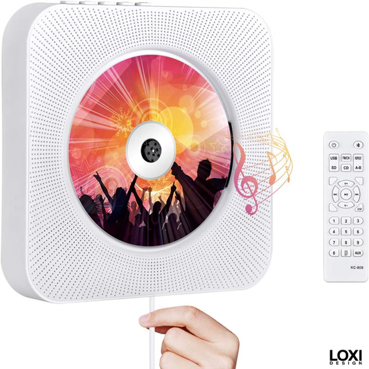 Loxi Design™ Aesthetic CD Player