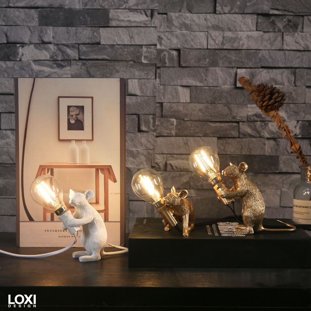 LoxiDesign™ Nordic Mouse Lamp